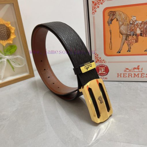 Hermes Hermès Material: Leather Belt with 100% Head Layer. The leather belt is guaranteed to laxysqpg - Image 3