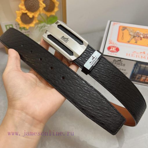 Hermes Hermès Material: Leather Belt with 100% Head Layer. The leather belt is guaranteed to laxysqpg - Image 6