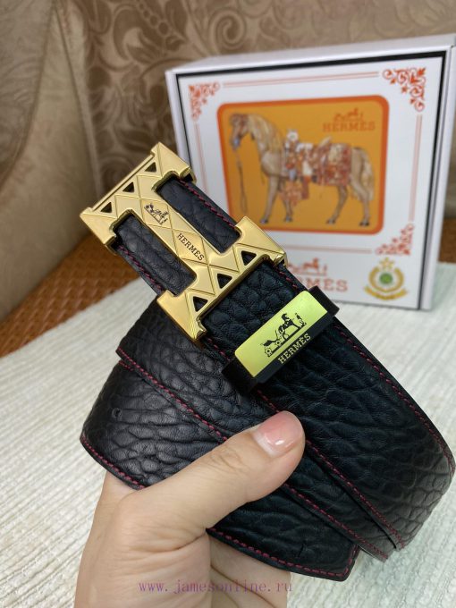 Hermes Hermès CMaterial: Leather Belt with 100% Head Layer. The leather belt is guaranteed t 68z3jb91