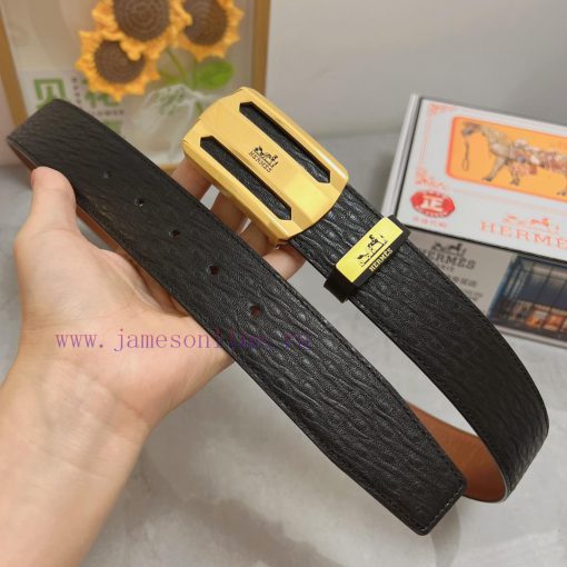 Hermes Hermès Material: Leather Belt with 100% Head Layer. The leather belt is guaranteed to pnn3cskw - Image 3