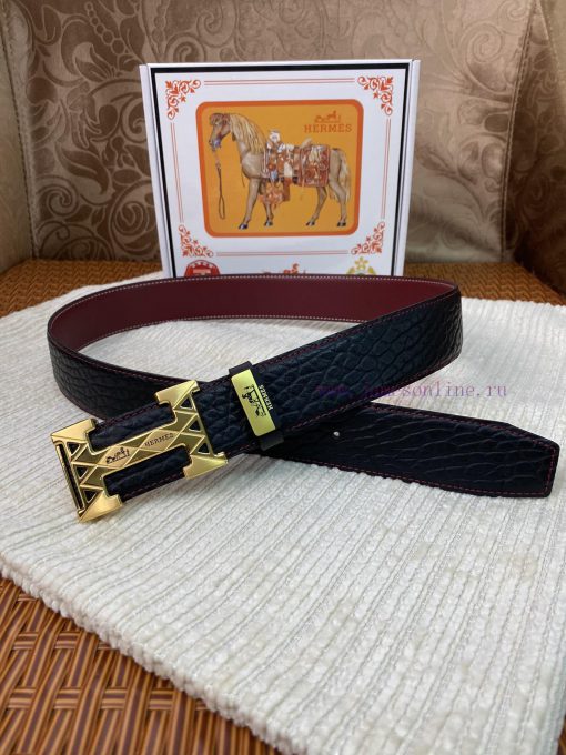 Hermes Hermès CMaterial: Leather Belt with 100% Head Layer. The leather belt is guaranteed t 68z3jb91 - Image 3