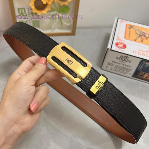 Hermes Hermès Material: Leather Belt with 100% Head Layer. The leather belt is guaranteed to pnn3cskw - Image 6