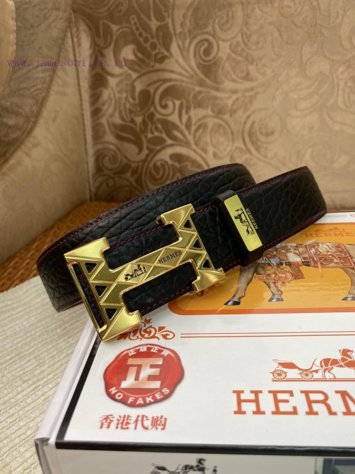 Hermes Hermès CMaterial: Leather Belt with 100% Head Layer. The leather belt is guaranteed t 68z3jb91 - Image 4