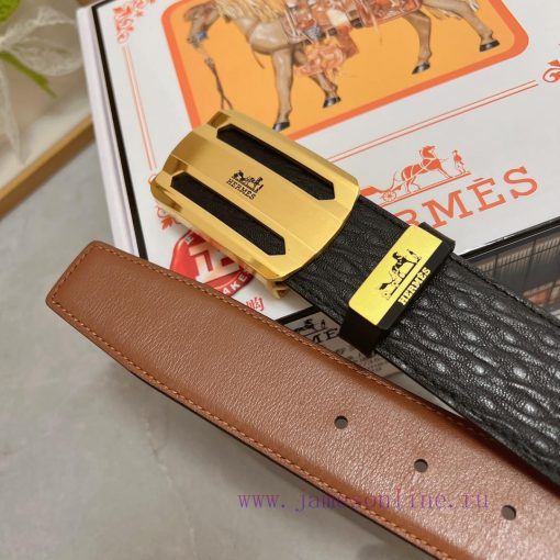 Hermes Hermès Material: Leather Belt with 100% Head Layer. The leather belt is guaranteed to pnn3cskw - Image 9