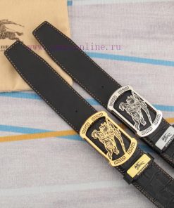 BurberryMaterial: Leather Belt with 100% Head Layer. The leather belt is guaranteed to be ge 04f2i59g