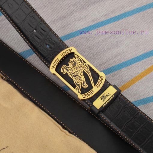 BurberryMaterial: Leather Belt with 100% Head Layer. The leather belt is guaranteed to be ge a1btf4k5 - Image 5