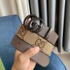 Gucci official website new large fabric genuine specification 4.0cm original quality top lay h79lwpyg