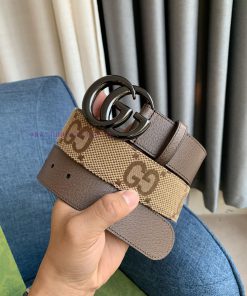 Gucci official website new large fabric genuine specification 4.0cm original quality top lay h79lwpyg