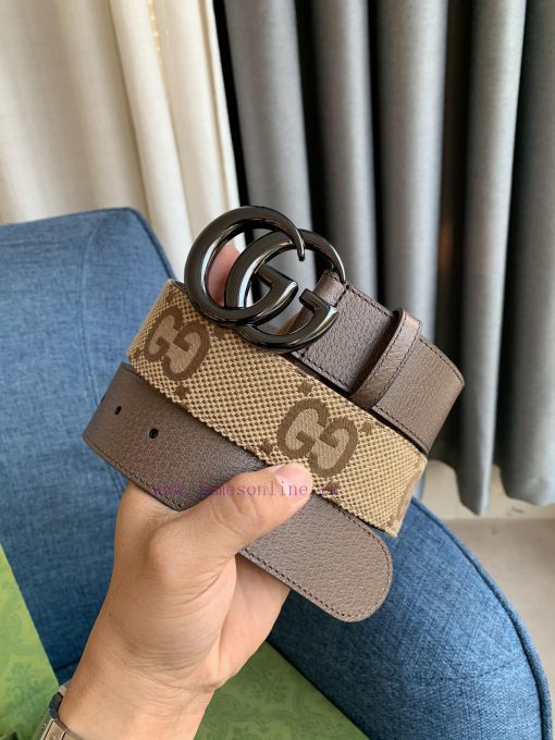 Gucci official website new large fabric genuine specification 4.0cm original quality top lay h79lwpyg - Image 2