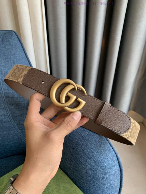 Gucci official website new large fabric genuine specification 4.0cm original quality top lay 9eh9rt28 - Image 6