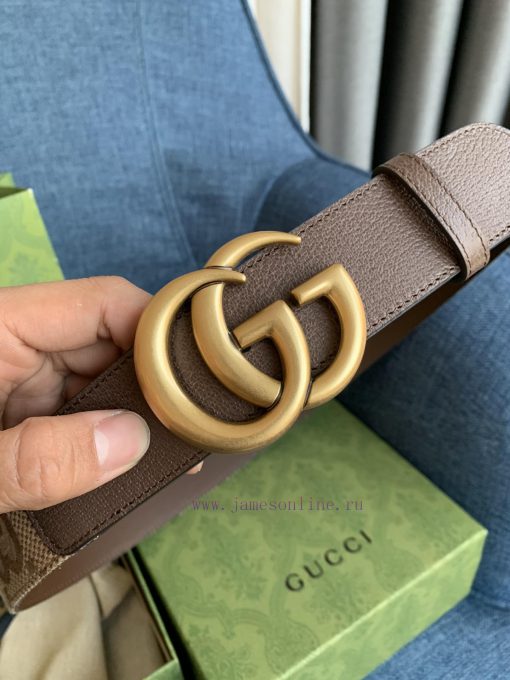 Gucci official website new large fabric genuine specification 4.0cm original quality top lay 9eh9rt28 - Image 7