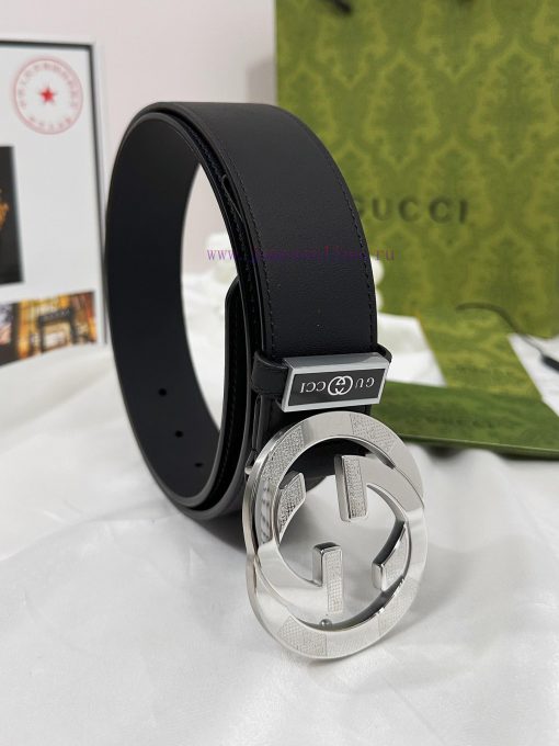 Belt Gucci Gucci️The waistband is made of 100% cowhide, ensuring genuine leather. The 24k ca hnpty4jz - Image 4