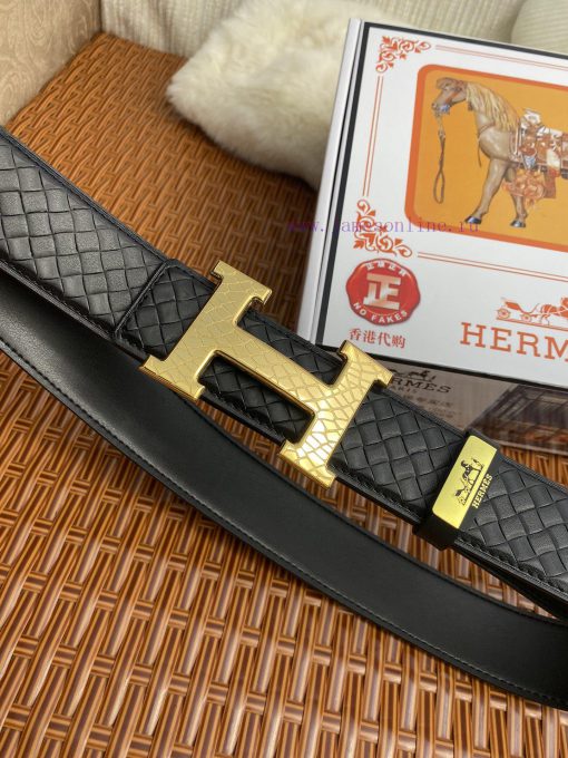 Hermes Hermès Material: Leather Belt with 100% Head Layer. The leather belt is guaranteed to g869i9ha - Image 5