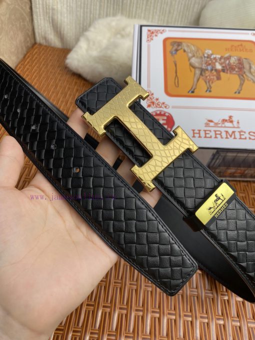 Hermes Hermès Material: Leather Belt with 100% Head Layer. The leather belt is guaranteed to g869i9ha - Image 7