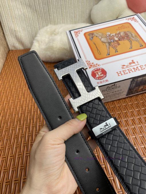 Hermes Hermès Material: Leather Belt with 100% Head Layer. The leather belt is guaranteed to 0csf0i6m - Image 8