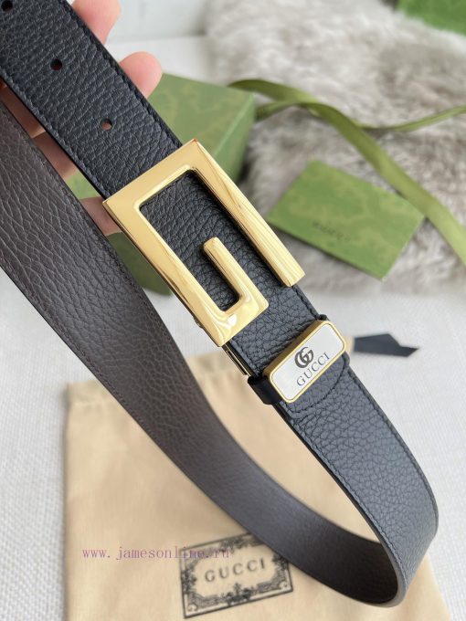 Gucci Gucci Belt ️ BeltHanging buckle, original rotating buckle made of pure copper material 8n3aaeds - Image 5