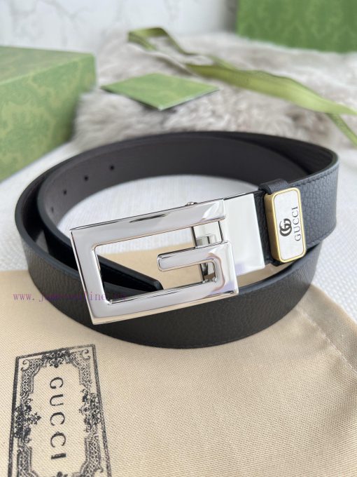 Gucci Gucci Belt ️ BeltHanging buckle, original rotating buckle made of pure copper material moxf4d6e - Image 7