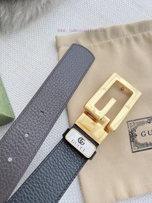 Gucci Gucci Belt ️ BeltHanging buckle, original rotating buckle made of pure copper material 8n3aaeds - Image 10