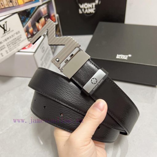 MontblancMaterial: Leather Belt with 100% Head Layer. The leather belt is guaranteed to be g b8cwvot3 - Image 2