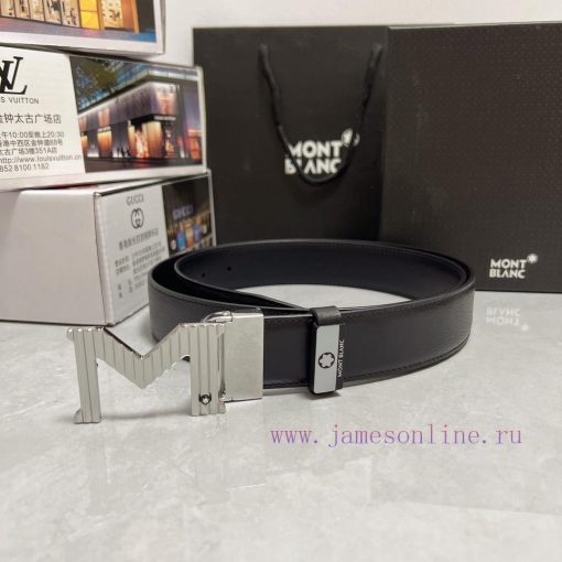 MontblancMaterial: Leather Belt with 100% Head Layer. The leather belt is guaranteed to be g ywvw7aeb - Image 10