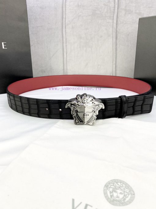 Width 4.0cm Versace is made of carefully selected imported cowhide. This deer leather belt i ezqbtfe2