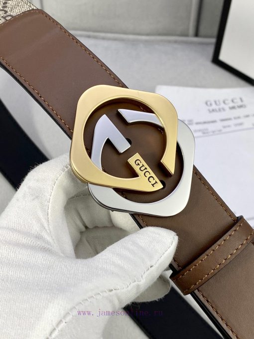 The Gucci belt with a width of 4.0cm made a stunning debut in the early autumn collection, f a2055uju - Image 10