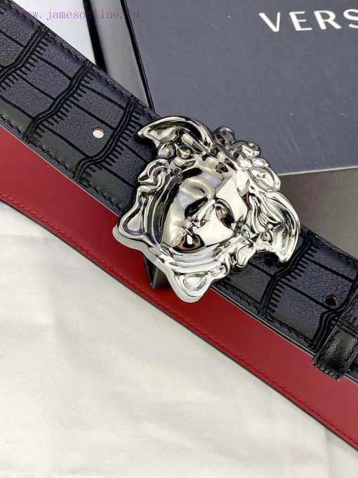 Width 4.0cm Versace is made of carefully selected imported cowhide. This deer leather belt i ezqbtfe2 - Image 7