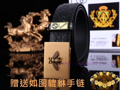 Belt Gucci GucciBelt recognition, complimentary punchThe material is 100% top layer cowhide, lp2ygpcw - Image 2