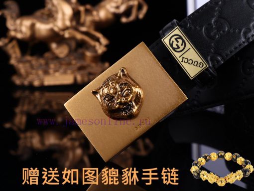 Belt Gucci GucciBelt recognition, complimentary punchThe material is 100% top layer cowhide, 8opbu5iq - Image 6