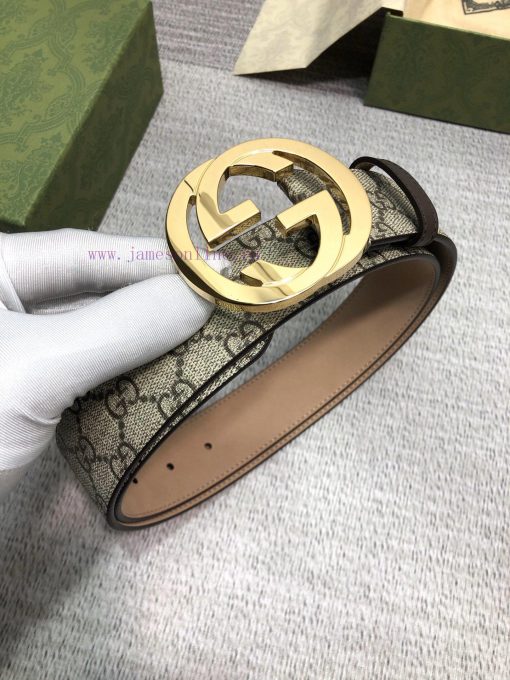 Gucci fabric, lined with a top layer of cowhide tree cream frosted bottom, paired with buckl xva9egr0