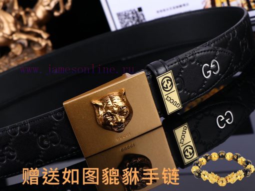 Belt Gucci GucciBelt recognition, complimentary punchThe material is 100% top layer cowhide, 8opbu5iq - Image 8