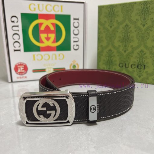 Gucci. Gucci  Material: Leather Belt with 100% Head Layer. The leather belt is guaranteed to 0pdck1cg - Image 3