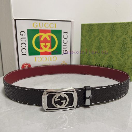 Gucci. Gucci  Material: Leather Belt with 100% Head Layer. The leather belt is guaranteed to 0pdck1cg - Image 4