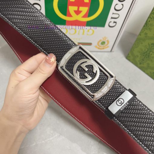 Gucci. Gucci  Material: Leather Belt with 100% Head Layer. The leather belt is guaranteed to 0pdck1cg - Image 6
