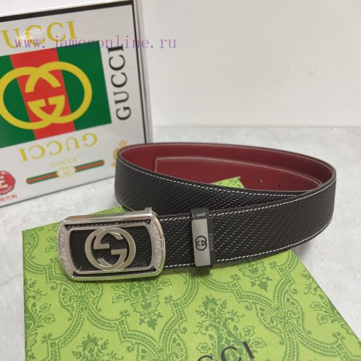 Gucci. Gucci  Material: Leather Belt with 100% Head Layer. The leather belt is guaranteed to 0pdck1cg - Image 7