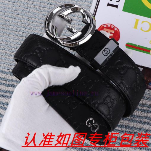 Men's belt Gucci Gucci️Men's leather belt is made of 100% head layer cowhide, ensuring that vcwn2nrn - Image 2