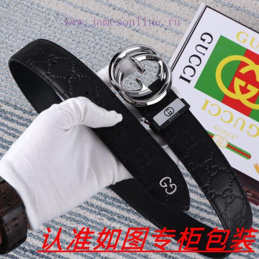 Men's belt Gucci Gucci️Men's leather belt is made of 100% head layer cowhide, ensuring that vcwn2nrn - Image 5