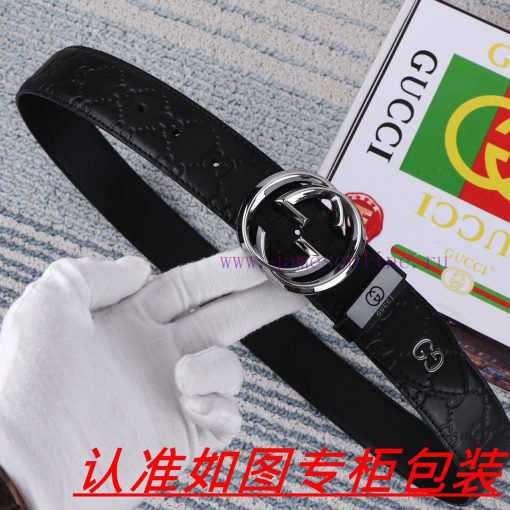 Men's belt Gucci Gucci️Men's leather belt is made of 100% head layer cowhide, ensuring that vcwn2nrn - Image 7