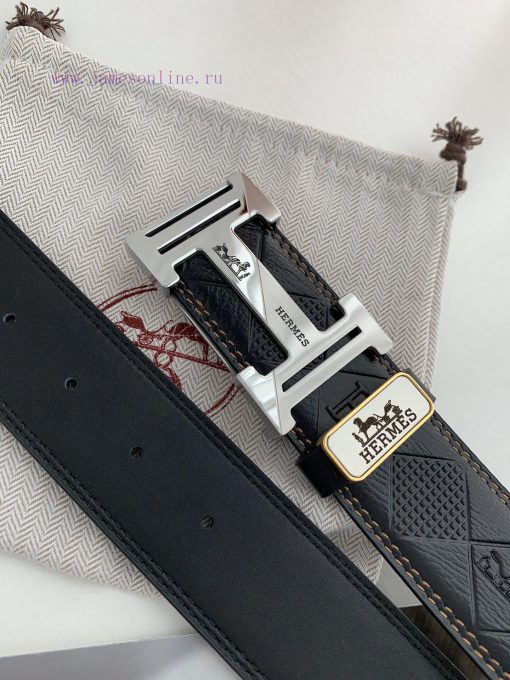 Hermes Hermes️Hanging buckle, classic H-patterned pure steel buckle head, photographed in re qzbob8jc - Image 9