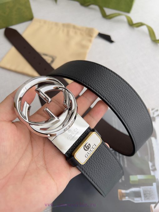 Gucci. Gucci Belt and BeltsHanging buckle, double-sided top layer cowhide, double-sided rota dclnjjxt - Image 2