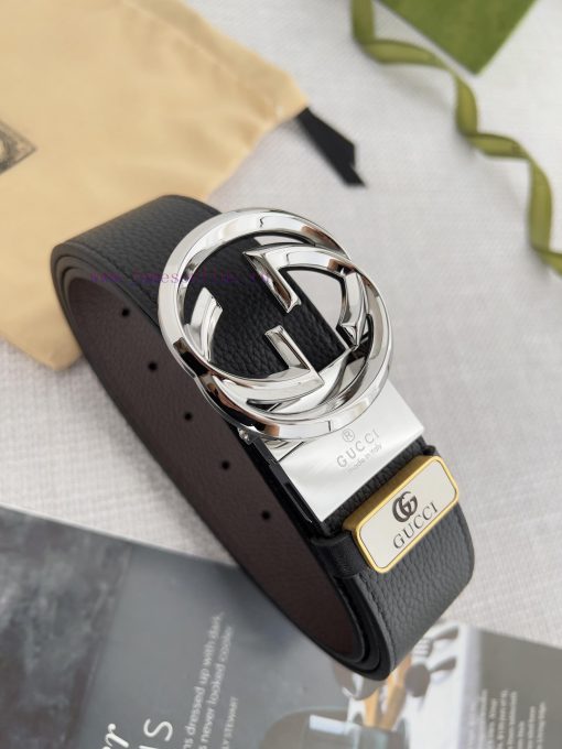 Gucci. Gucci Belt and BeltsHanging buckle, double-sided top layer cowhide, double-sided rota dclnjjxt - Image 3