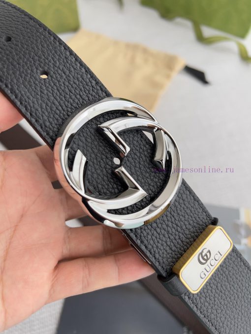 Gucci. Gucci Belt and BeltsHanging buckle, double-sided top layer cowhide, double-sided rota dclnjjxt - Image 4