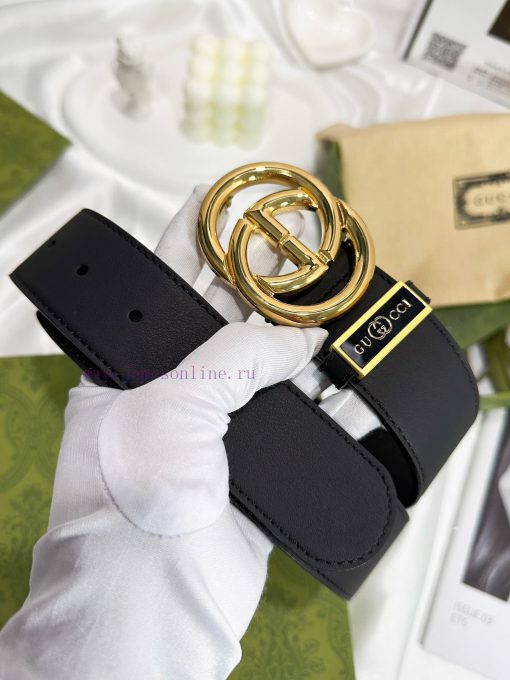 Belt Gucci Gucci️The waistband is made of 100% cowhide, ensuring genuine leather. The 24k pu vao9xvev - Image 2