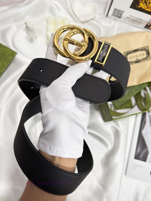 Belt Gucci Gucci️The waistband is made of 100% cowhide, ensuring genuine leather. The 24k pu vao9xvev - Image 4
