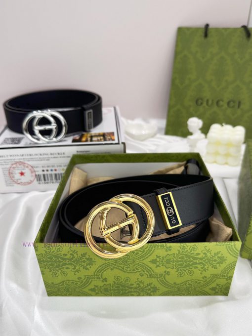 Belt Gucci Gucci️The waistband is made of 100% cowhide, ensuring genuine leather. The 24k pu vao9xvev - Image 6