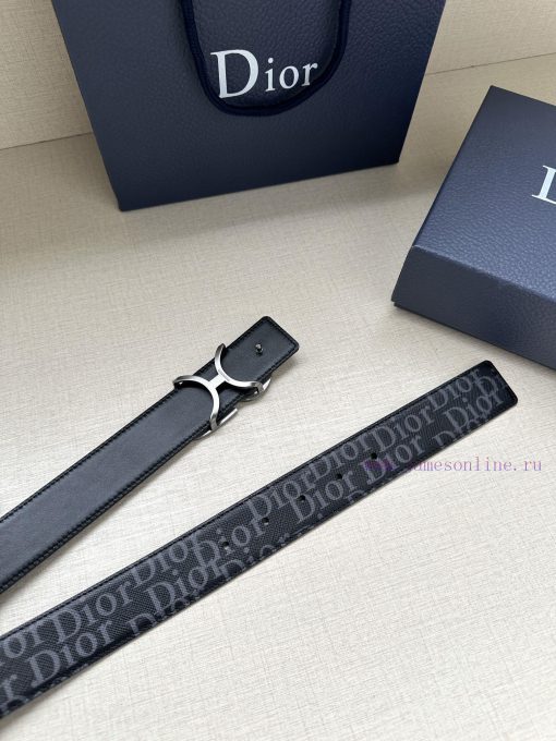 This 35mm double-sided belt combines elegant temperament with modern style. The double-sided 7ghk9k25 - Image 6