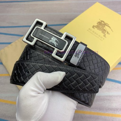 BurberryMaterial: Leather Belt with 100% Head Layer. The leather belt is guaranteed to be ge znhgz5qt - Image 4