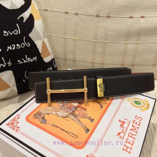 Hermes Hermès Material: Leather Belt with 100% Head Layer. The leather belt is guaranteed to siu8b5e1 - Image 3