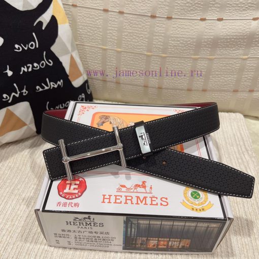 Hermes Hermès Material: Leather Belt with 100% Head Layer. The leather belt is guaranteed to m7uff0pn - Image 2
