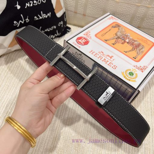 Hermes Hermès Material: Leather Belt with 100% Head Layer. The leather belt is guaranteed to 35hoimca - Image 5